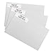 Clear Personalized Return Address Labels Without Dispenser - Roll of 250 Custom See Through Transparent Stickers