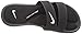 NIKE Women's Ultra Comfort Slide Sandal, Black/White/Black, 10 B(M) US