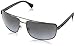 Emporio Armani Mens Sunglasses (EA2018) Gunmetal Matte/Grey Metal - Polarized - 64mm