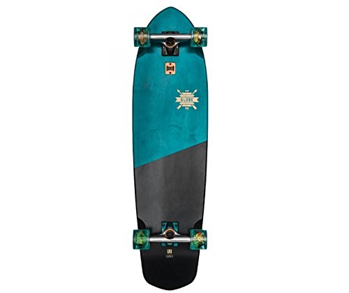 Blazer Xl Longboard Complete Skateboard, Blue Tropics, Size 