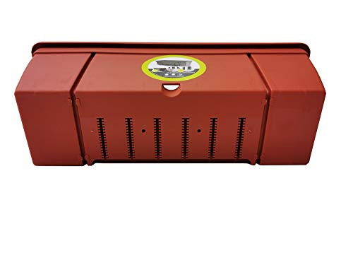 Garden4You Pflanzgefäß zum Aufhängen, Balkonkasten mit Haken und Untersetzer, 50 cm, terrakottafarben – Bild 6