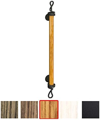 Amazon 手すり 階段 室内壁付手摺 ツイスト 室内ｉ型手摺l1100 シーダー色 天然木 おしゃれ 手すり