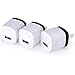 [5Pack/1Port] USB AC Charger Adapter, Wall Plug Fast Charging Outlet Power Box Cube for iPhone 14 13 12 16 Pro Max/Mini SE X XR XS, iPad, Samsung S22 S21 S23 S24 Android Phones Multiple Brick Block