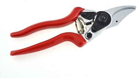 8 inch Bypass Pruning Shears with Safety Lock Manual Hand Pruner Scissors Professinal Sharp Garden Shears Designed Clippers Ergonomic Gardening Tool for Effortless Cuts