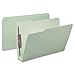 Smead Pressboard Fastener File Folder with SafeSHIELD Fasteners, 2 Fasteners, 1/3-Cut Tab, 3