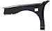 Evan Fischer Front Fender Compatible with 2001-2006 Hyundai Elantra Passenger Side