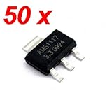 50 pcs AMS1117 3.3V 1A Voltage Regulator AMS1117-3.3V