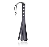 Demarkt Black Leather Spanking Hip Whip Cute Hand Sapddle SM Sex Toys