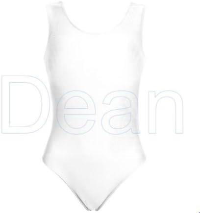 Dean Clothing Dancewear Nylon Lycra Sleeveless Leotard Dance Ballet Gymnastic Kids Womens Gift