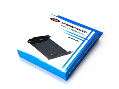 ByteccBRACKET-25525, 5.25" Bay HDD Metal Mounting Bracket, 2.5" & 3.5" Drives to 5.25" Bay