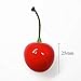 WsCrafts 50Pcs Artificial Lifelike Simulation Cherries for Home Decoration - Simulation Fruit Kitchen Decoration - Christmas Display