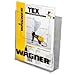 Clear-Ad - Acrylic Wall Mount Brochure Holder 8.5x11 (Pack of 4) - Plastic Hanging Flyer Holders - Adhesive or Wall Mounted File and Magazine Rack - Single Pocket Literature Display Box - LHW-M161