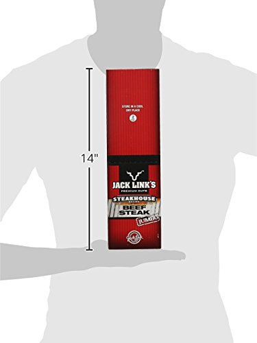 Jack Link's Premium Cuts Beef Steakhouse Steak, 2-Ounce (Pack of 12)