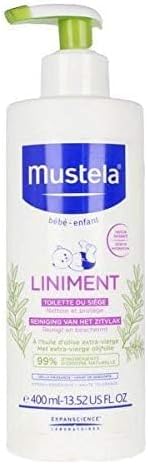 Mustela Liniment Pump Bottle 400ml Baby Liniment Seat Toilet view 2