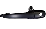 PT Auto Warehouse MA-3303P-FL - Outside Exterior Outer Door Handle, Primed Black - Driver Side Front
