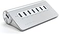 Satechi 7 Port USB 3.0 Premium Aluminum Hub (White Trim)