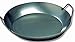 Matfer Bourgeat 062051 Black Steel Paella Pan, 14 1/8