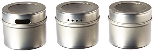Kamenstein Magnetic Multi-Purpose Spice Storage Tins, Set of 3 - Thumbnail 2