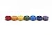 Find Something Different Gift Set of 7 Chakra Aroma Tea Light Candles