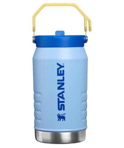STANLEY IceFlow Flip Straw 2.0 Jug, 64 oz, Cornflower Admiral Blue at Amazon