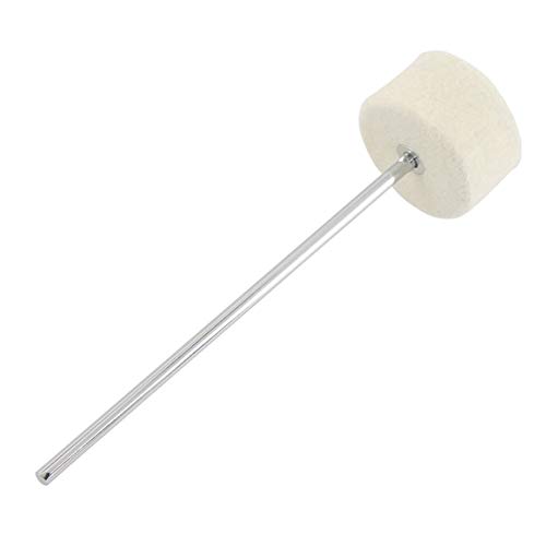 Lamica Medium Drum Beater Pedal Bass Kick Hammer Felt Percussion Beats Drummer Instrument Parts Accessories