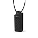 WoCase Pendant Necklace (Black, Diamond) for Fitbit Flex Activity and Sleep Tracker Wristband Band Bracelet ( (Best Gift for Fitbit Flex User)