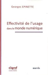 Effectivité de l'usage dans le monde numérique