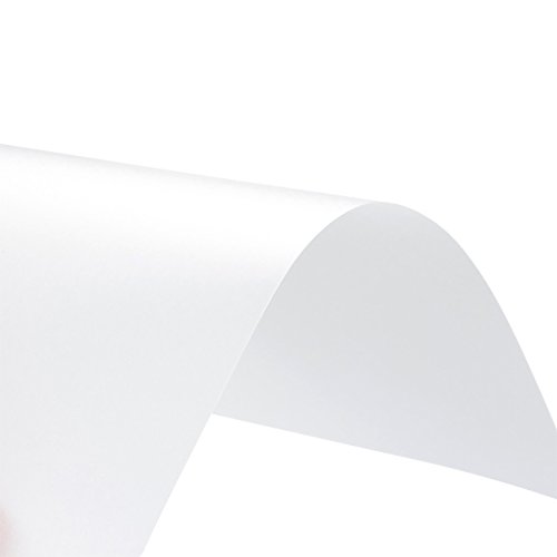 100 Sheets Pack Vellum Paper Value Pack - White Translucent Sketching and Tracing Paper - 8.5 x 11 Inches - Traditional Comic Drawing Animation Paper - 100 Pieces