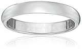 Classic Fit Platinum Wedding Band, 3mm