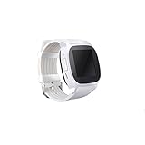 YOUNGFLY Activity Tracker, Fitness Tracker Smart Watch Smart Band Remote Camera Wireless Bluetooth Sleep Monitor Wristband Pedometer Exercise for Android White