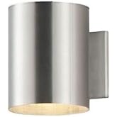Maxim Outpost-10W 1 LED Outdoor Wall Mount-5 Inches Wide by 7.25 inches high-Brushed Aluminum Finish