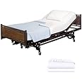 Amazon.com: 2 Pack Fitted Hospital Bed Sheets - Cotton Rich Soft ...