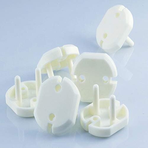 Gold Happy 10 Pcs 2 Hole Sockets Cover Plugs Baby Electric Sockets Outlet Plug s Electrical Safety Protector Sockets Protection hot