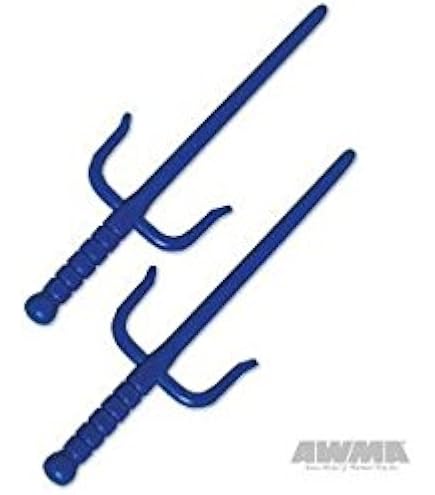 Amazon.com : ProForce Plastic Sai - Red : Martial Arts Sais