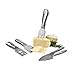 True Botero Tool Set Cheese Knives, Metallic (0175)