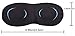 Sleep Mask for Women and Men by RiptGear - 3D Contoured Ultralight No Pressure Eye Mask for Sleep & Travel - Comfortable Sleeping Mask