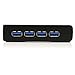 StarTech.com 4-Port USB 3.0 SuperSpeed Hub with Power Adapter 5Gbps - Portable Multiport USB-A Dock IT Pro - USB Port Expansion Hub for PC/Mac - 4 Port Powered USB Hub for PC (ST4300USB3)