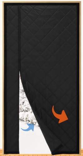 Reversible Magnetic Thermal Insulated Door Cover