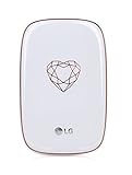 Brand New LG Pocket Photo(Portable Photo Printer) - PD269 Jewelry Heart (White) with Photo Paper 10 sheets and Data Cable