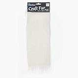 WHITE Craft Fur - 9