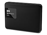 WD 500GB Black My Passport Ultra Portable External Hard Drive - USB 3.0 - WDBWWM5000ABK-NESN