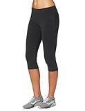Aenlley Women's Activewear Capri Legging Workout Gym Spanx Yoga Pants Tights Color Grey Size M