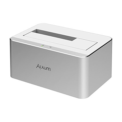 [Support UASP & 8TB]Alxum Aluminium USB 3.0 To SATA Single Bay Hard Drive Docking Station For 2.5/3.5 Inch SATA I/II/III HDD SSD - Thumbnail 6