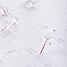 Paper Clips Binder Clips Push Pins Sets with Acrylic Box for Office Supplies, School Accessories and Home Supplies (Rose Gold)