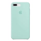 Anti-Drop iPhone 8 Plus / 7 Plus (5.5Inch) Liquid Silicone Gel Case, TOSHIELD Soft Microfiber Cloth Lining Cushion for iPhone 8 Plus and 7Plus (Sky Blue)