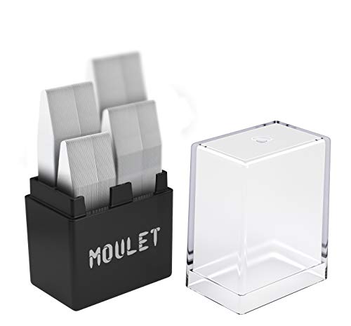 56 Plastic Collar Stays in a Divided Box for Men - 4 Sizes by Moulet - //coolthings.us