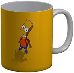 FunkyTradition Bart Simpson Ceramic Coffee Mug for Friends Forever for Kids/Birthday Gift/Return Gift/Gifts/Coffee Mug/Ceramic Mug