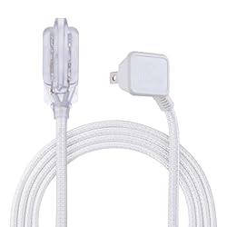 Globe Electric 22811 9ft Fabric Extension Cord, 3
