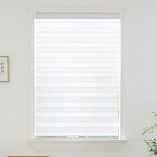 KALYSIE Zebra Roller Window Blinds,Custom Cut to Size,Roller Blinds