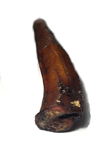 TEXAS-SIZED MONSTER Bully Sticks for Dogs - 1-Pack - Made in USA Black Angus Beef Pizzles Grain-Free Rawhide-Free Small-Batch Dog Chew Sticks by Sancho & Lola's (3 LB BULK SIZE AVAILABLE)